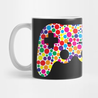 Colorful Polka Dot Game Controller International Dot Day Kid Mug